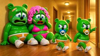 THE EVIL GUMMY BEAR TWINS BEAT UP MOM AND DAD… THEN LEFT THEM! (Gmod)