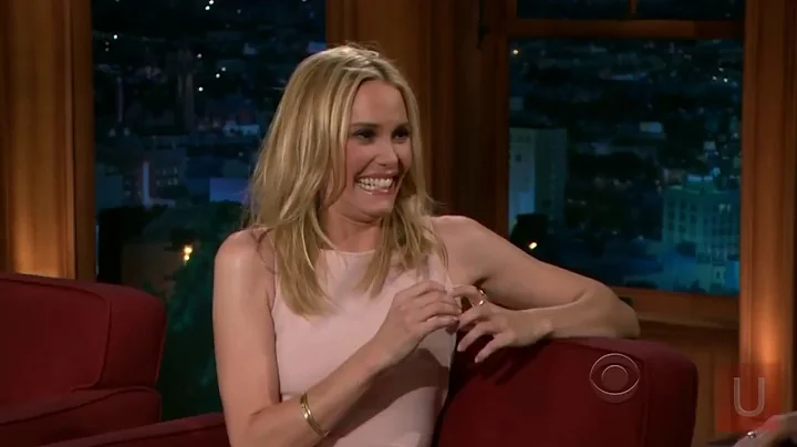 Leslie Bibb Discussing Orgies on Craig Ferguson