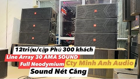 Line Array 30 Đôi Neo Cao cấp Cực Chất 12tr / cặp | Minh Anh Audio