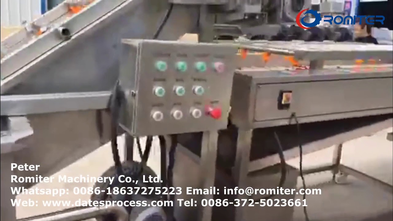 Automatic Dates Washing Cleaning and Drying Machine - YouTube