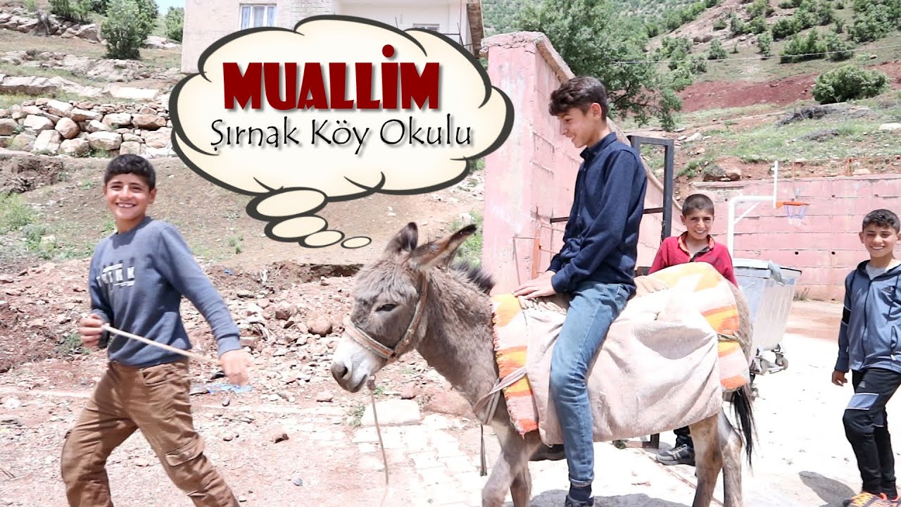 Muallim - Şırnak Köy Okulu (Güneyçam İlkokulu/Ortaokulu)