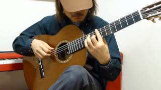 ♪Aquarela do Brasil (Ary Barroso)  Solo Guitar　♪ブラジルの水彩画アリ・バホーゾ ソロギター  千葉幸成　【Tab ⇒ Description】