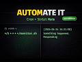Automate Hacking Tasks with Cron + Bash Strict Mode & Exit Codes Explained (Ch.4)