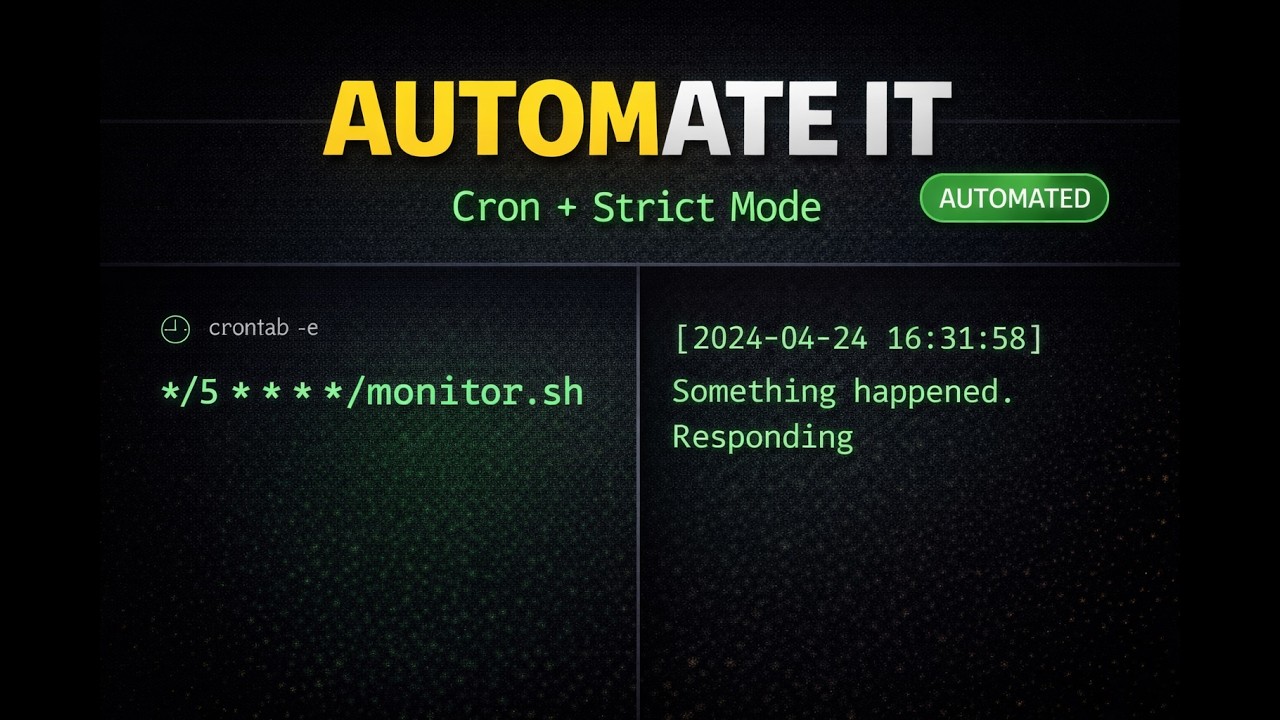 Automate Hacking Tasks with Cron + Bash Strict Mode & Exit Codes ...
