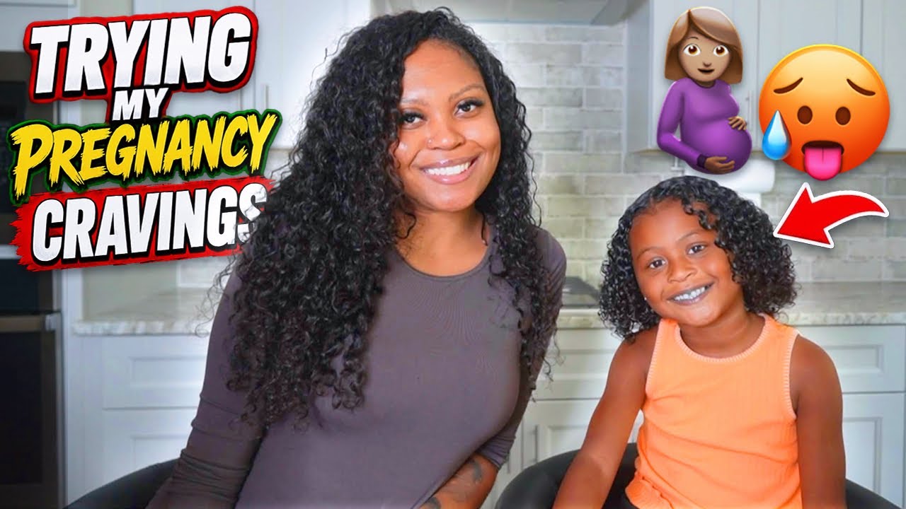 LETTING MY DAUGHTER TRY MY PREGNANCY CRAVINGS FROM 6 YEARS AGO 😳