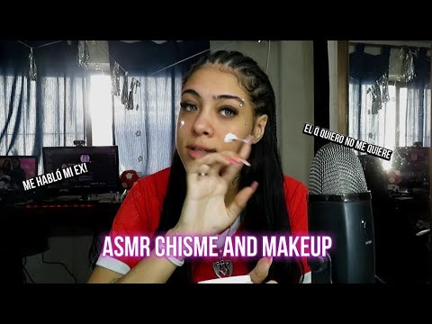 ASMR chismes mientras me maquillo