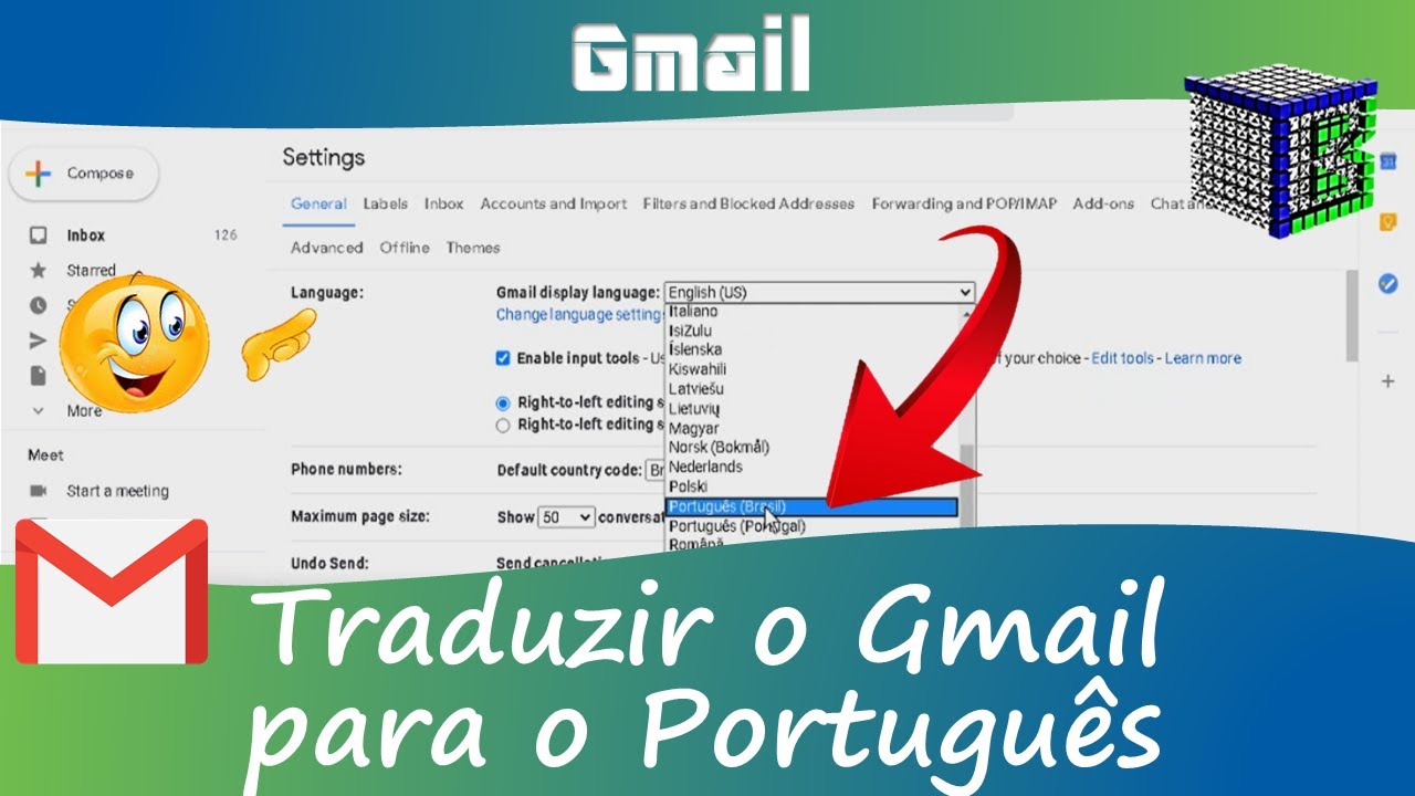 como colocar perguntados em portugues