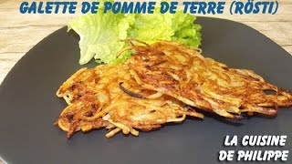 Galette de Pomme de Terre