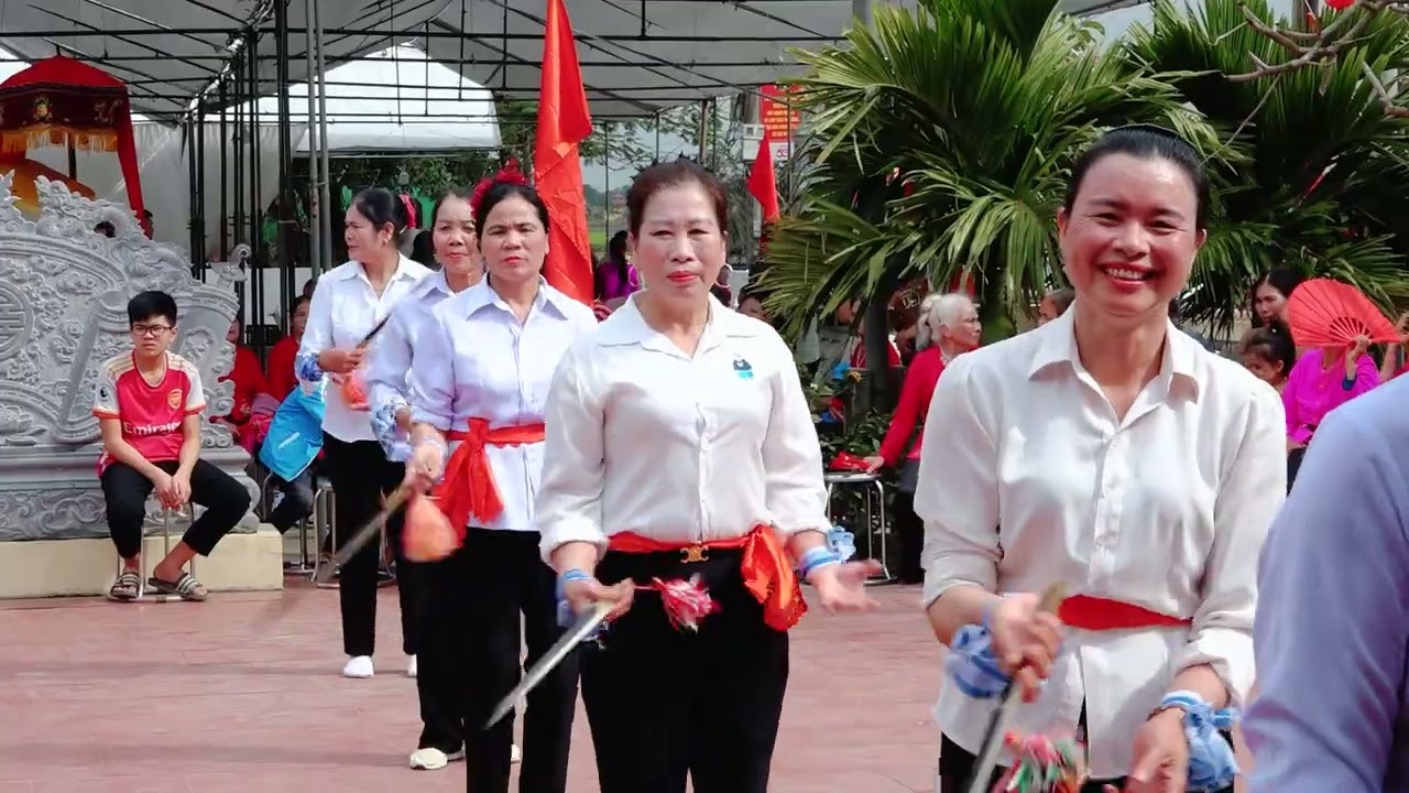 Múa Kiếm Lễ Hội Làng Vân Yên Thắng Yên Mô Ninh Bình năm 2025