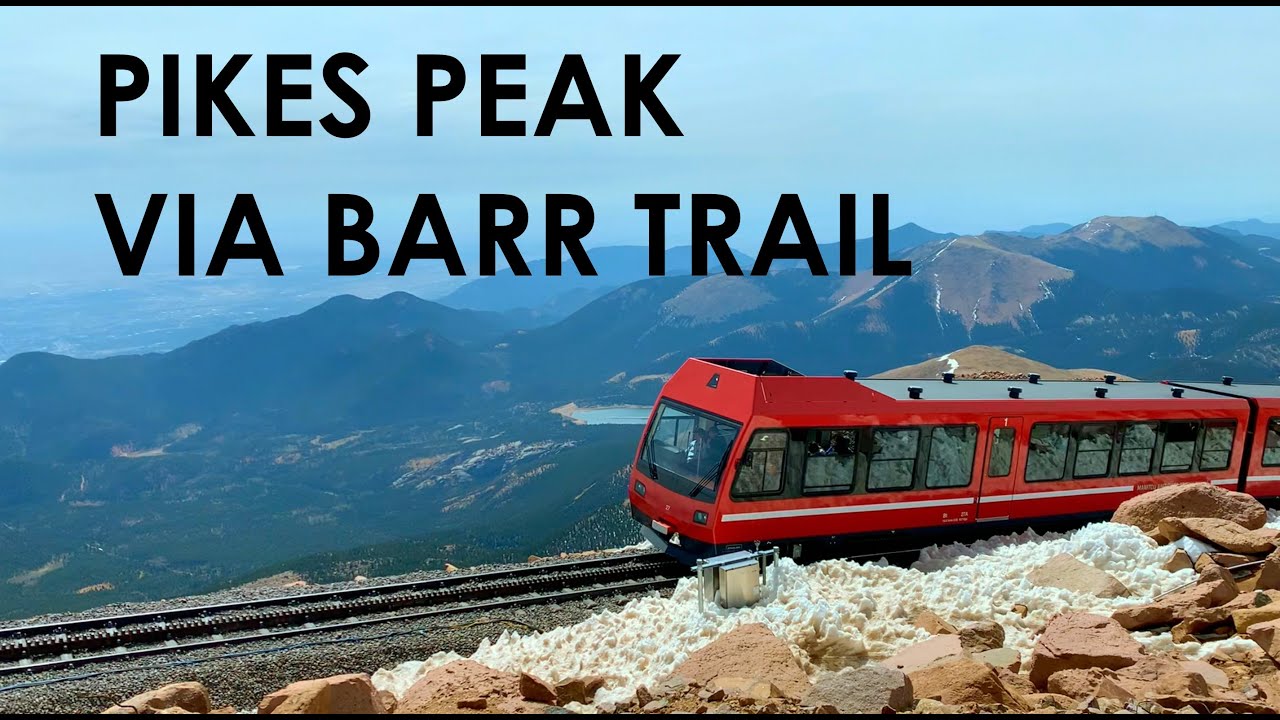 PIKES PEAK (14,114 FT, 4,302M) via BARR TRAIL in 8 HOURS YouTube