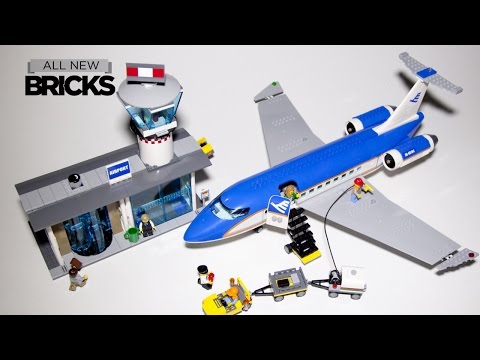 Lego City Airport - Brick Wonders - Huge LEGO Airport Layout. 