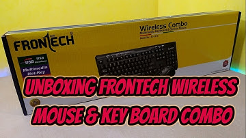 FRONTECH JIL 1676 Wireless Keyboard and Mouse Combo Review