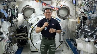 El astronauta Frank Rubio habla con el  Museo Nacional del Latino Estadounidense