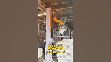 No Salary!No Residue!7*24No Stop! #depalletizing #automation #palletizer #depalletizer #palletizing