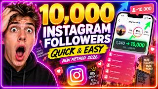 FREE INSTAGRAM FOLLOWERS (Official 2026) - How To Get Free 1000 Followers Instagram No Verification