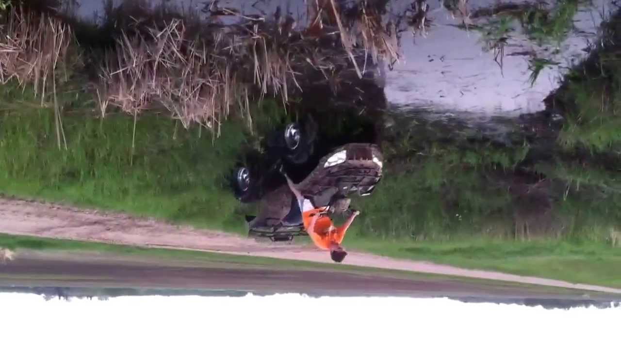 Mud running through a swamp