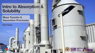 IEK213 Intro to Absorption and Gas Solubility