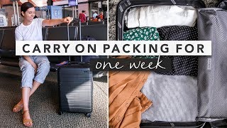 How to Pack a Carry On for 57 Days Mixing and Matching Outfits | by Erin Elizabeth