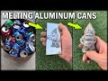 Casting An Aluminum Garden Gnome & Ingot From Soda Cans - Lost PLA Casting Process