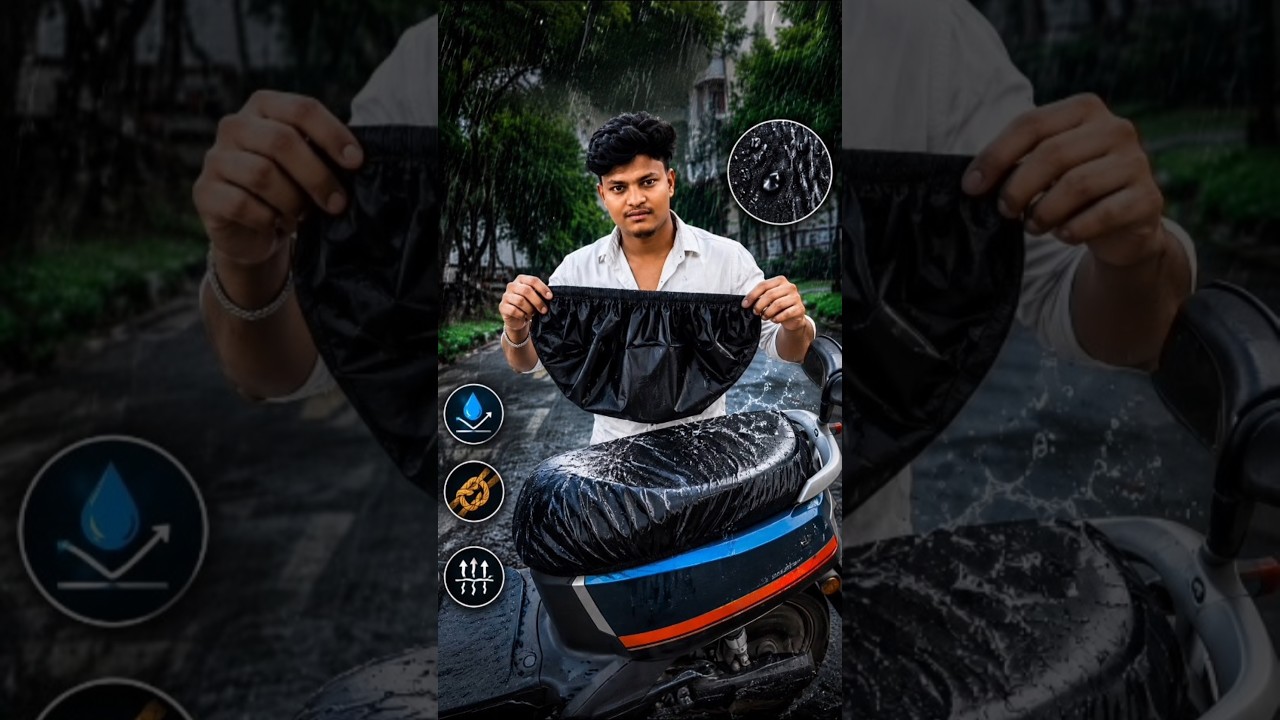 Waterproof Bike Seat Cover