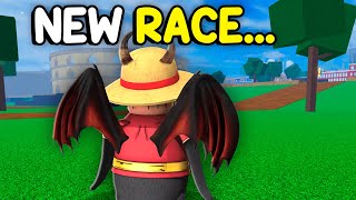 Update 24 of Blox Fruits ADDED A NEW RACE!?