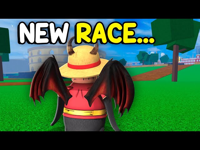 Update 24 of Blox Fruits ADDED A NEW RACE!? class=