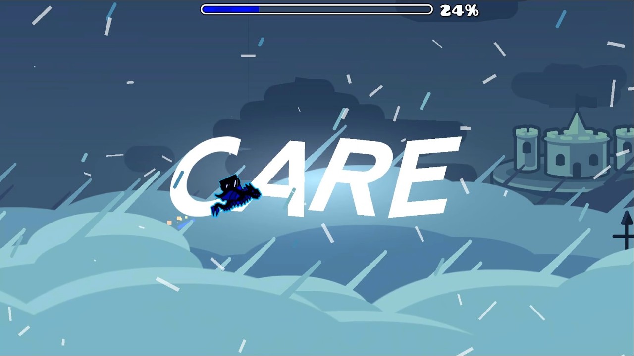 | GEOMETRY DASH | LOVE GAUNTLET FINAL LEVEL - WALL (Harder) by fJud