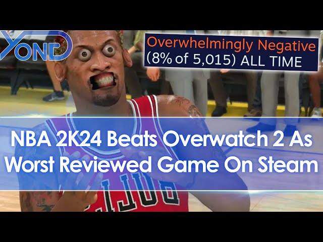 Steam players hate NBA 2K24 almost as much as they hate Overwatch 2 :  r/pcgaming