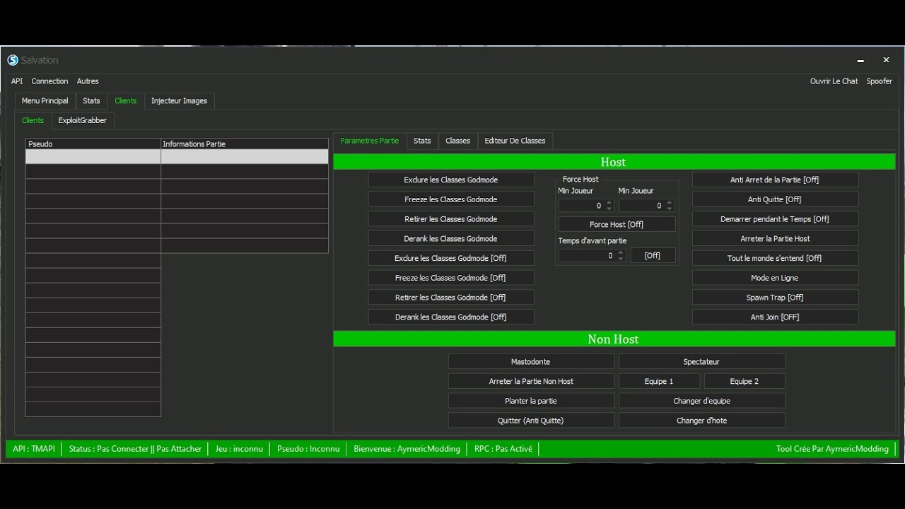 MW3 : [DEX/CEX/HEN] PREVIEW TOOL SALVATION ! UNLOCK ALL CLIENT AND DERANK CLIENT AND MORE !