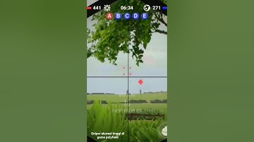 Gameplay Sniper akurasi tinggi di game polyfield, link full video in Descrption