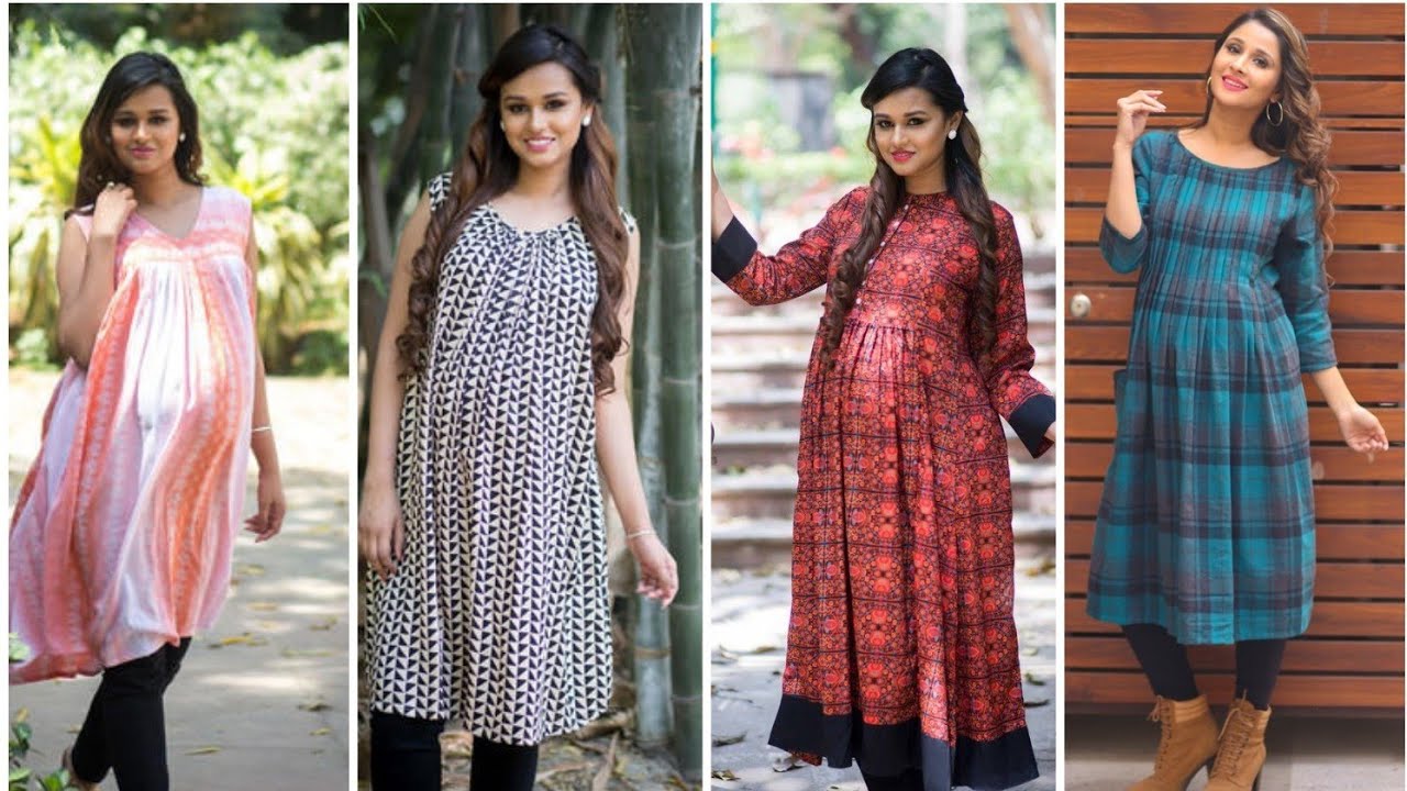 Designer Maternity kurthi ideas 