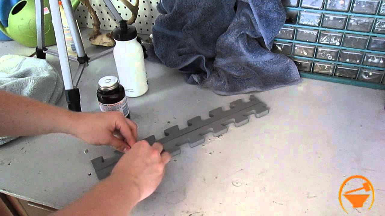 Does Rubber Cement work on EVA Foam Test - YouTube