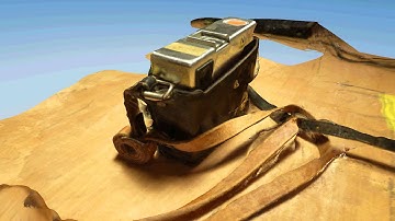 Afga camera 3D model generated from photos