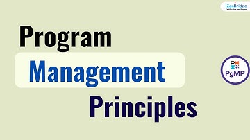 Program Management Principles for PgMP Success ✅ #pgmpizenbridge