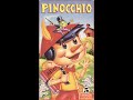 Opening to Pinocchio 1992 Kids Klassics VHS