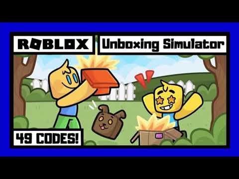 Roblox Unboxing Simulator Gameplay 49 Codes Youtube - roblox unboxing simulator codes august 2020
