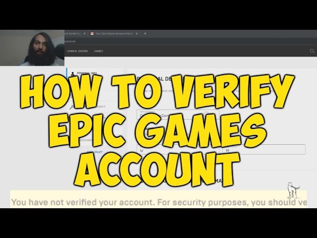 What do I do if I am being told to verify my account when logging in  through the Epic Games Launcher? - Support