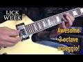 An awesome 3 octave arpeggio / Lick Of The Week #4