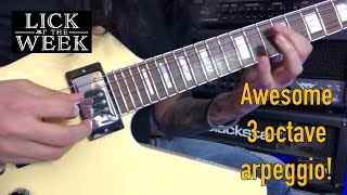 An easy, but impressive arpeggio you should check out / Lick Of The Week #4