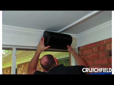 How to Install Outdoor Speakers | Crutchfield Video