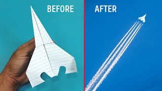 Over 250 Feet - How to Make a Paper Airplane That Flies Far And High.