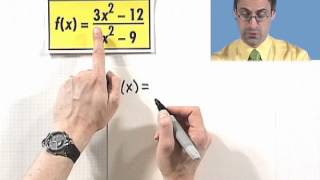 Graphing Rational Functions with Vertical and Horizontal Asymptotes