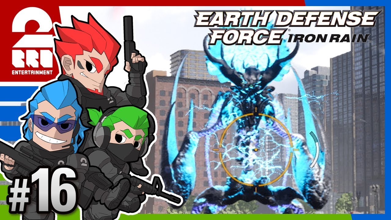 16 Tps 弟者 兄者 おついちの Edf Ir Earth Defense Force Iron Rain 2bro Youtube