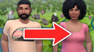 I Made a Genderbent Sims 4 Save File (All Base Game Sims)