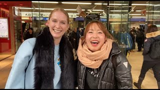 街行く外国人が日本の鰻＆うどんランチに大感激Trying Japanese Eel and Matcha sweets