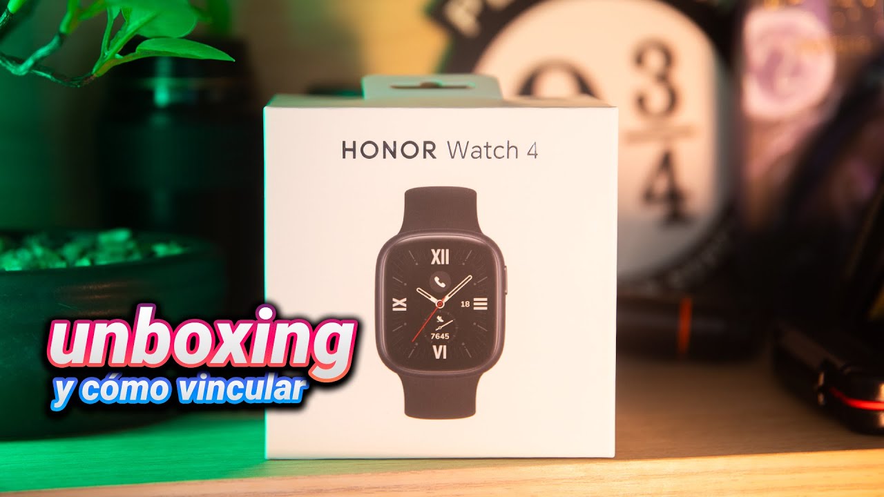 Honor Watch 4 Unboxing del nuevo smartwatch de Honor 