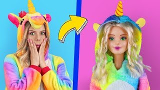 6 Verrückte Tricks Für Deine Barbie und LOL Surprise Puppen / Troom Troom Helden Als Puppen