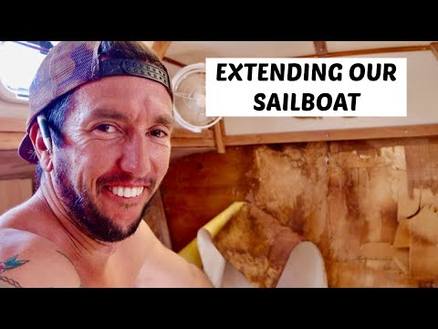 BUSTING DOWN & BUILDING a BULKHEAD!! | Sailboat Refit 2, Ep 211