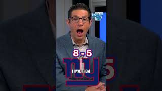Adam Schein's Giants win-loss game 👀 #shorts