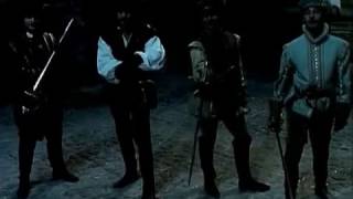 Сериал Графиня де Монсоро (1997) фехтование на шпагах - один против 4-х Сериал Графиня де Монсоро (1997) фехтование на шпагах - один против 4-х